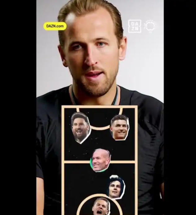 令人震惊！凯恩（Kane）梦幻般的五人足球队 梅罗齐祖（Merozizu Noir）聚集在一起...